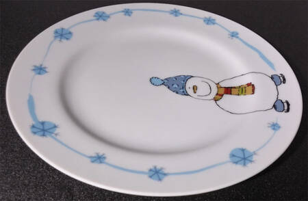 Wonderland Salad Plate