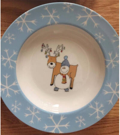 Wonderland Rim Soup Bowl