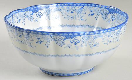 Virginia Blue 8" Salad Serving Bowl
