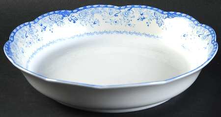 Virginia Blue Coupe Soup Bowl
