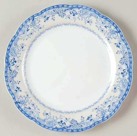 Virginia Blue Bread & Butter Plate