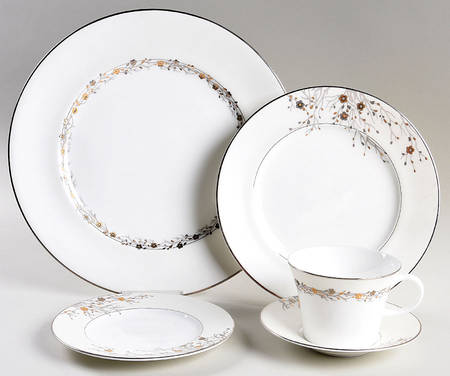 Imperial Blossom 5 Piece Place Setting