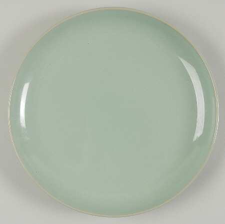 Green Glaze Salad/Dessert Plate
