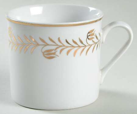 Golden Wreath Flat Cup