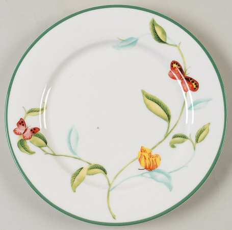 Butterfly Garden Salad Plate
