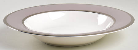 Sophia Taupe Large Rim Soup Bowl