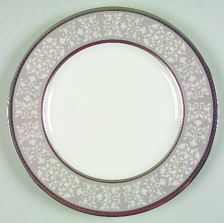 Sophia Taupe Accent Salad Plate