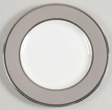 Sophia Taupe Salad Plate