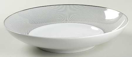Platinum Shimmer Coupe Soup Bowl