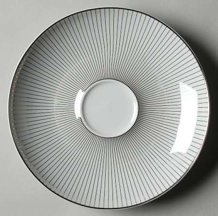 Platinum Shimmer Saucer