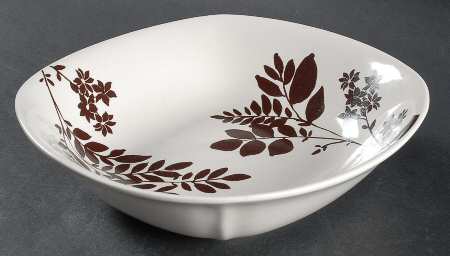 Brown Branch Silhouette Soup/Cereal Bowl