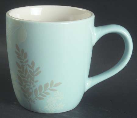 Blue Branch Silhouette Mug