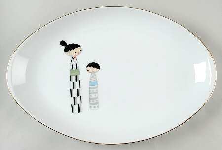 MEI1002 16" Oval Serving Platter