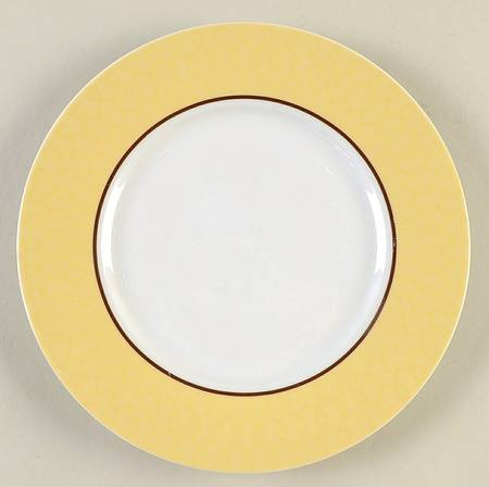 Canary Banded Bistro Salad Plate