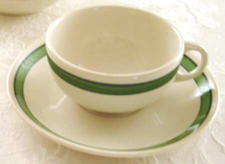 MYR46 Footed Cup & Saucer Set