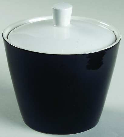 Black Sugar Bowl & Lid