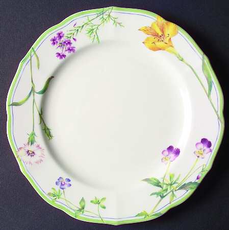 Floral Festival Salad Plate