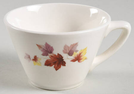Maple Leaves Flat Cup