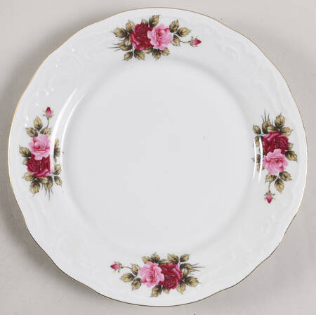 Vienna Rose Salad Plate