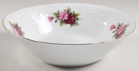 Vienna Rose 9" Round Vegetable Bowl