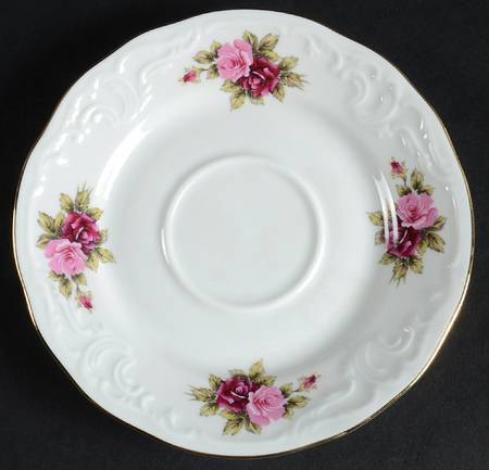 Vienna Rose Saucer