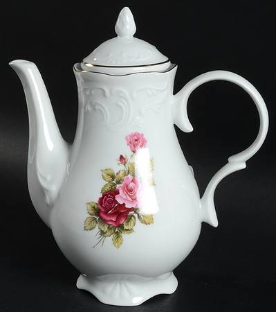 Vienna Rose Coffee Pot & Lid