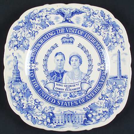 Royalty Plates by John Maddock &amp; Sons