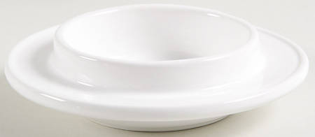 Convivio White Round Butter No Lid