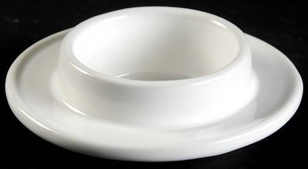 Convivio White Round Butter No Lid