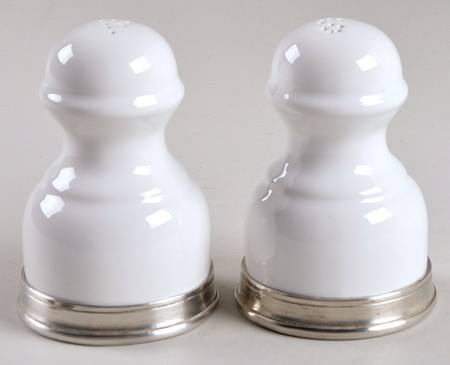 Convivio White Salt & Pepper Set
