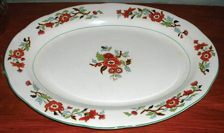 Vendome 16" Oval Serving Platter