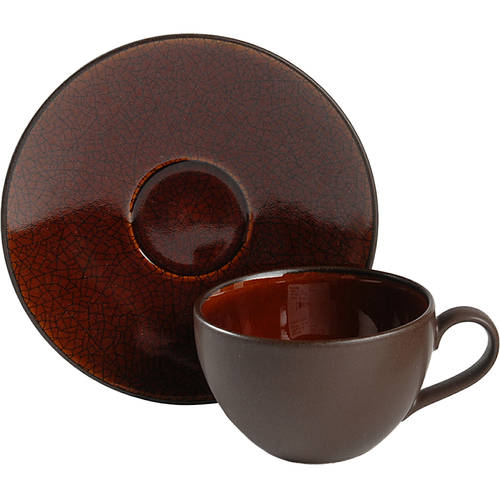 Desert Breeze Flat Cup & Saucer Set