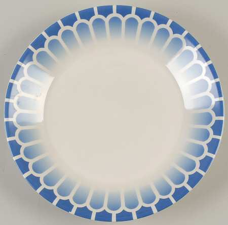 Lorraine Stencil Salad/Dessert Plate