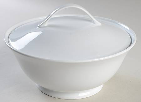 Kensington (Whiteware) Round Covered Vegetable