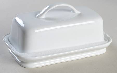 Kensington (Whiteware) 1/4 Lb Covered Butter