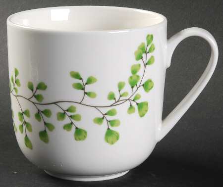 Maidenhair Fern Green Mug