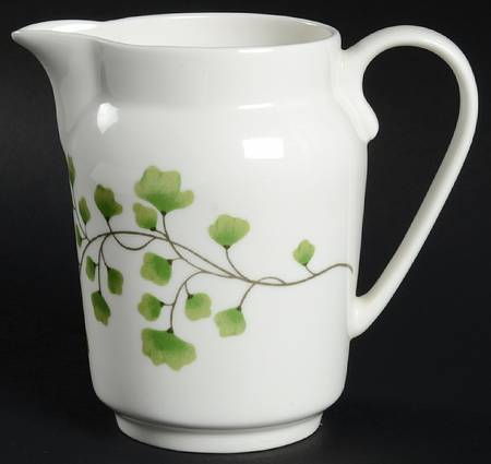 Maidenhair Fern Green Creamer