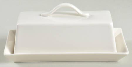 Whiteware (Serveware) 1/4 Lb Covered Butter