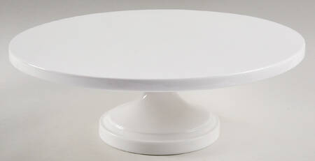 Whiteware (Serveware) 12" Diameter Pedestal Cake Stand