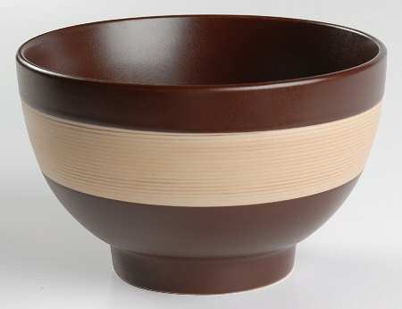 Bamboo Brown Soup/Cereal Bowl