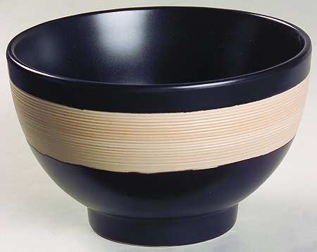 Bamboo Black Soup/Cereal Bowl