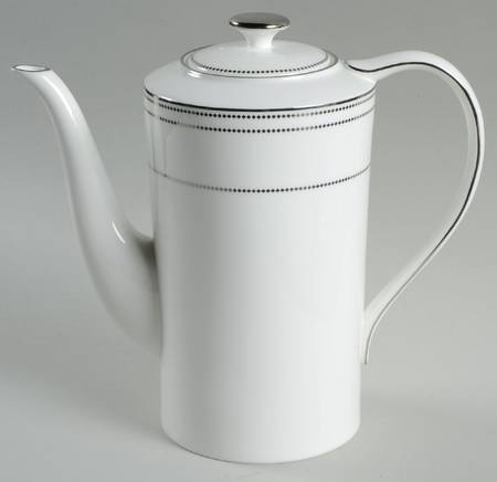 Chelsea Platinum Coffee Pot & Lid