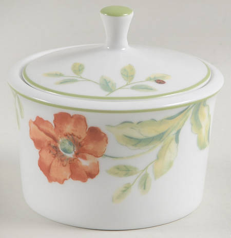 Garden Toscana Mosaic Sugar Bowl & Lid