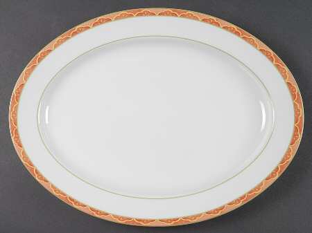 Garden Toscana Terra Cotta 15" Oval Serving Platter