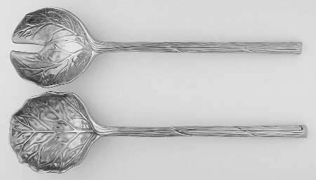 Spring Countryside Metal Salad Serving Set