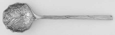 Spring Countryside Metal Salad Serving Spoon