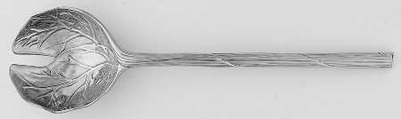 Spring Countryside Metal Salad Serving Fork