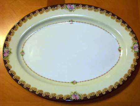 MEI1026 14" Oval Serving Platter