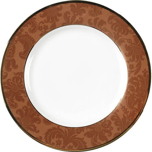 Damask Copper Bread & Butter Plate