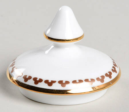 Damask Copper Lid for Sugar Bowl